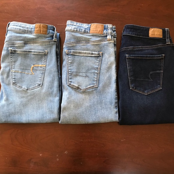 American Eagle Outfitters Denim - American Eagle Jeans Bundle - Sizes 8 Short & 10 Short (all ~29 in waist)